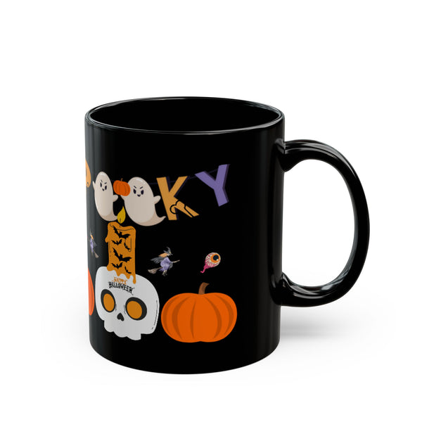 Black Spooky Mug (11oz, 15oz)