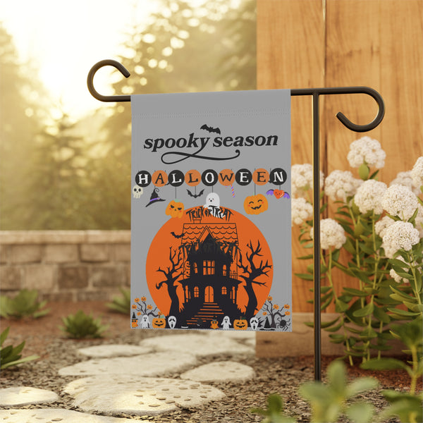 Halloween Garden & House Banner