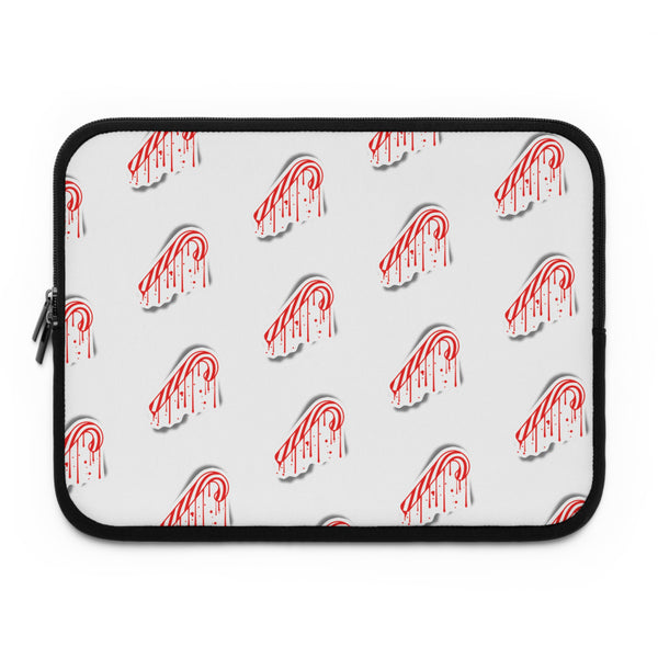 Candy Cane Laptop Sleeve